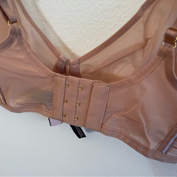 NWT Victorias Secret nude color mesh bra 32C - Picture 8 of 12